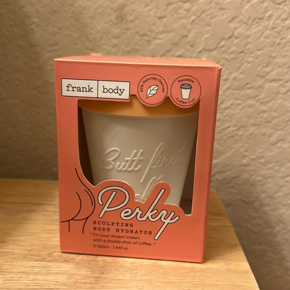 Frank Body Perky Sculpting Body Hydrator cream